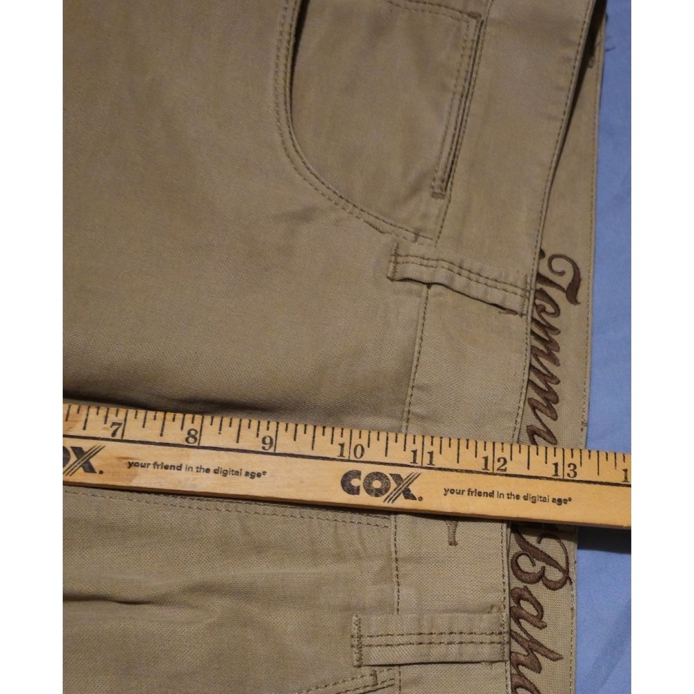 Tommy Bahama Pants 36 W 33 L Beige Lyocell Cotton Blend Beach Casual Mens - Picture 8 of 8